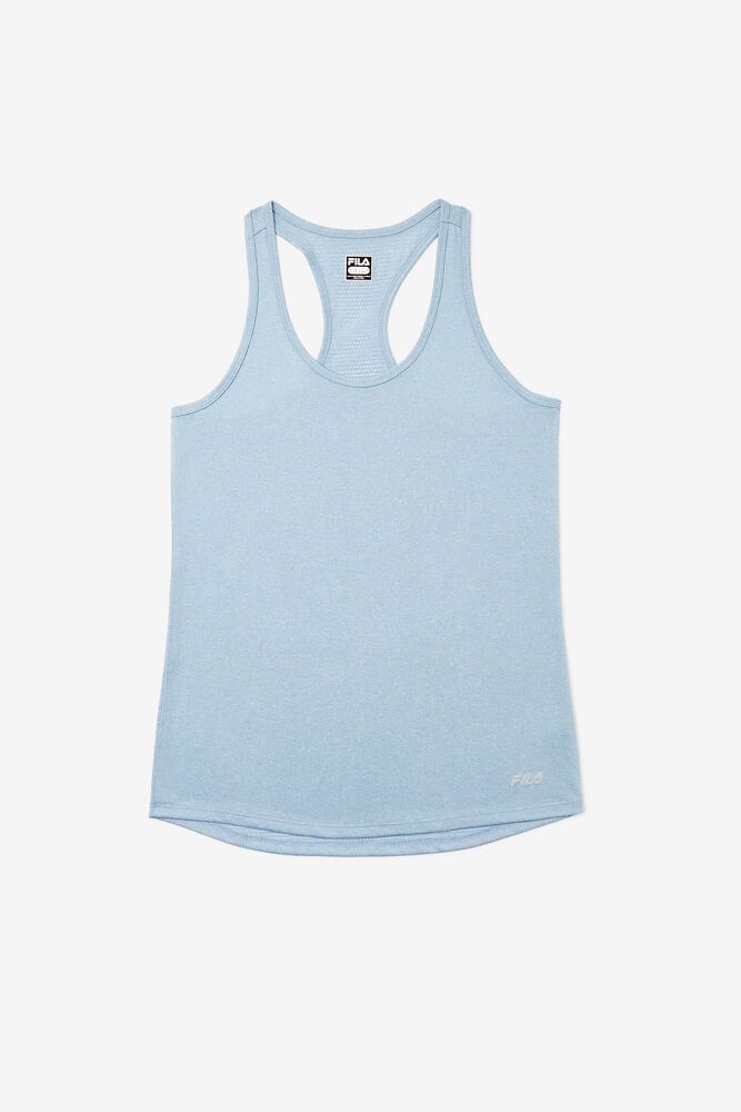 Fila Move It Loose Tank Top Blue - Womens - 09458RIBT